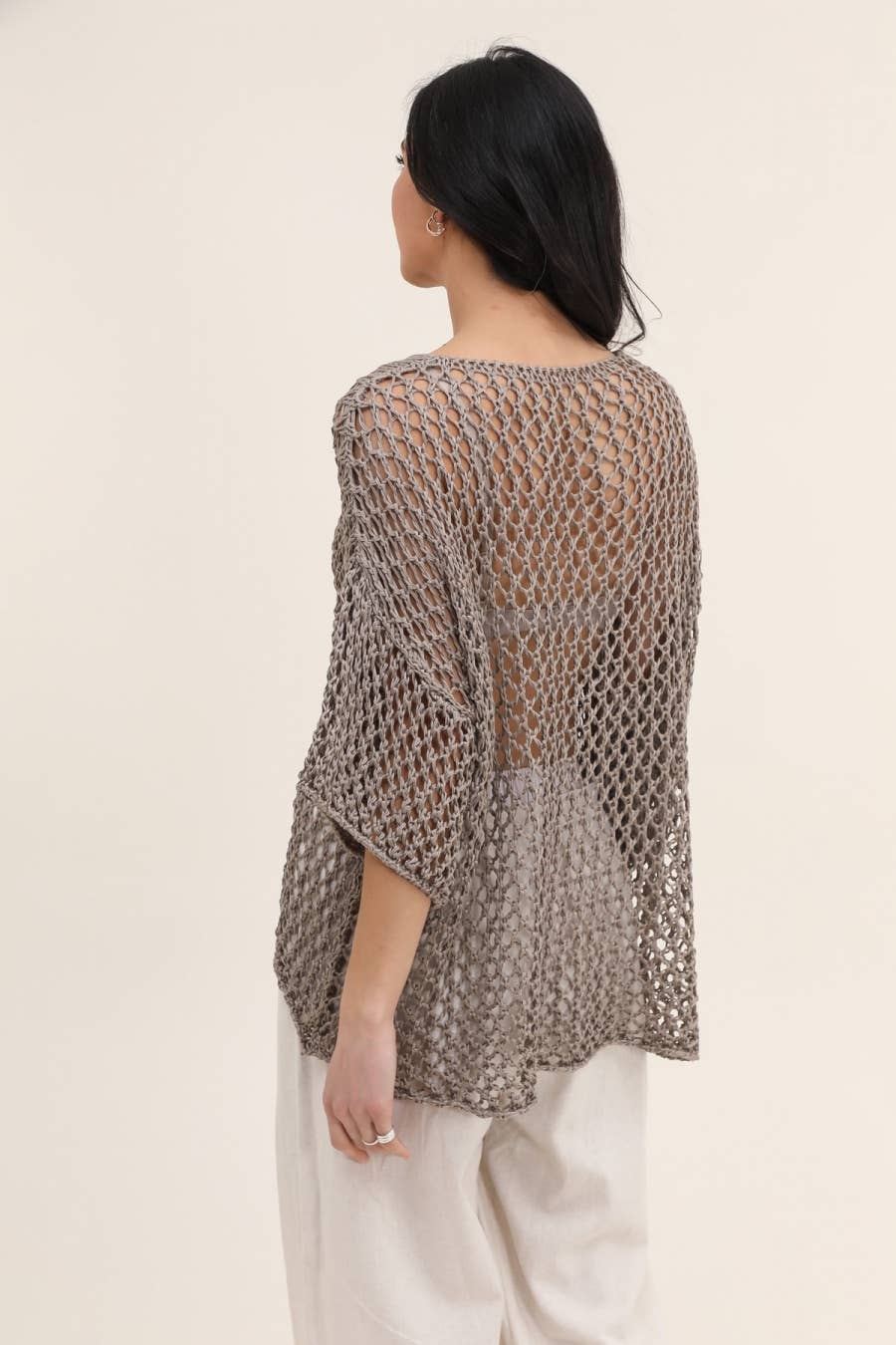 Cotton knit sweater star 100% cotton: Jeans