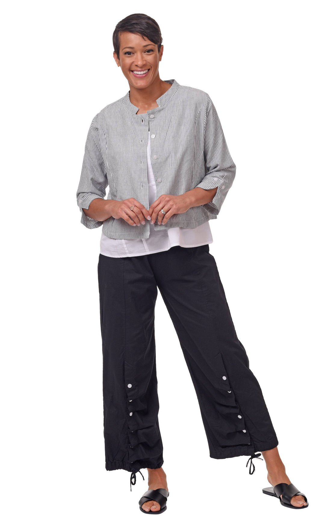 Tulip Clothing - CV21 Scooter Pant in Black: XS