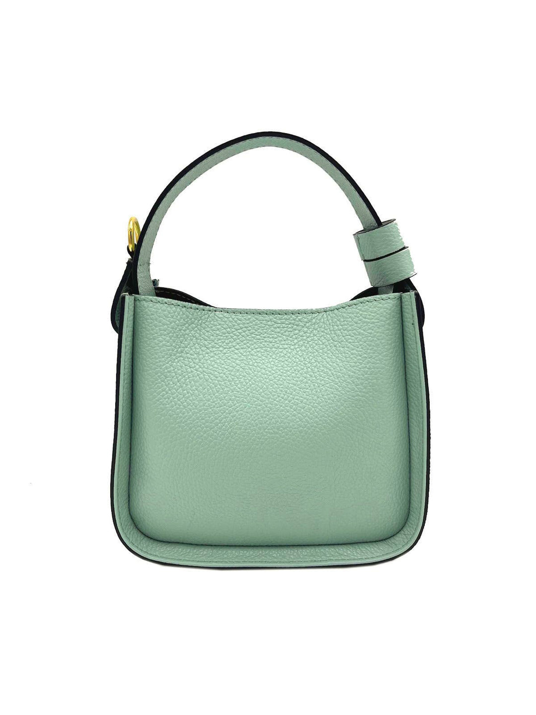 leather bag, Made in Italy, 112303: Blk