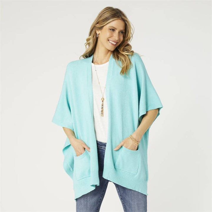 Cardi w/ Pocket Blk