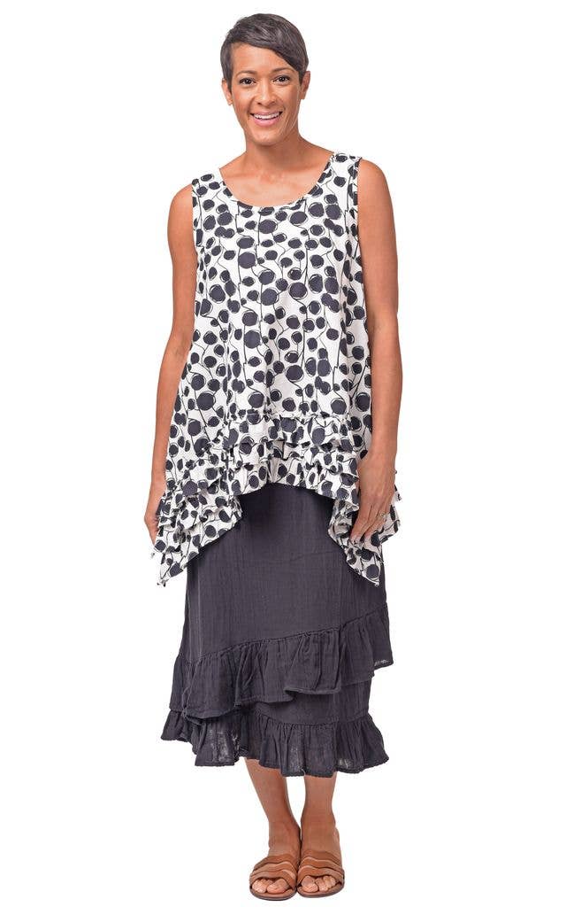 Tulip Clothing - CV3 Lily Tank  in Banyan*: XS