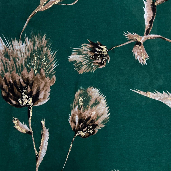 Dusty miller scarf: Black