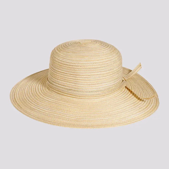 Wide Brim Straw Sun Hat: Spice