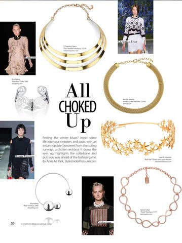Infinity Crystals Necklace  GOLD