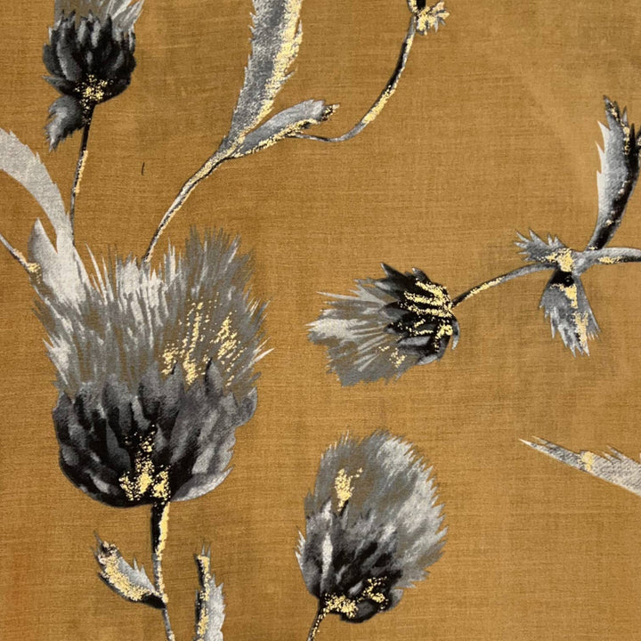 Dusty miller scarf: Black