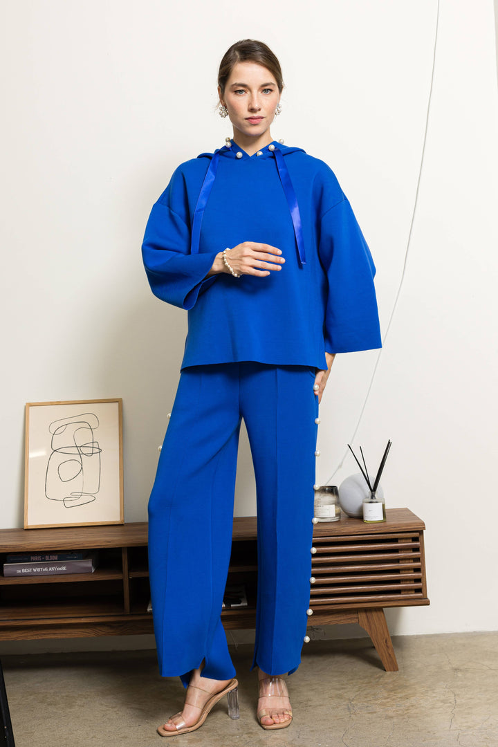 Farrah Pant: Cobalt / S