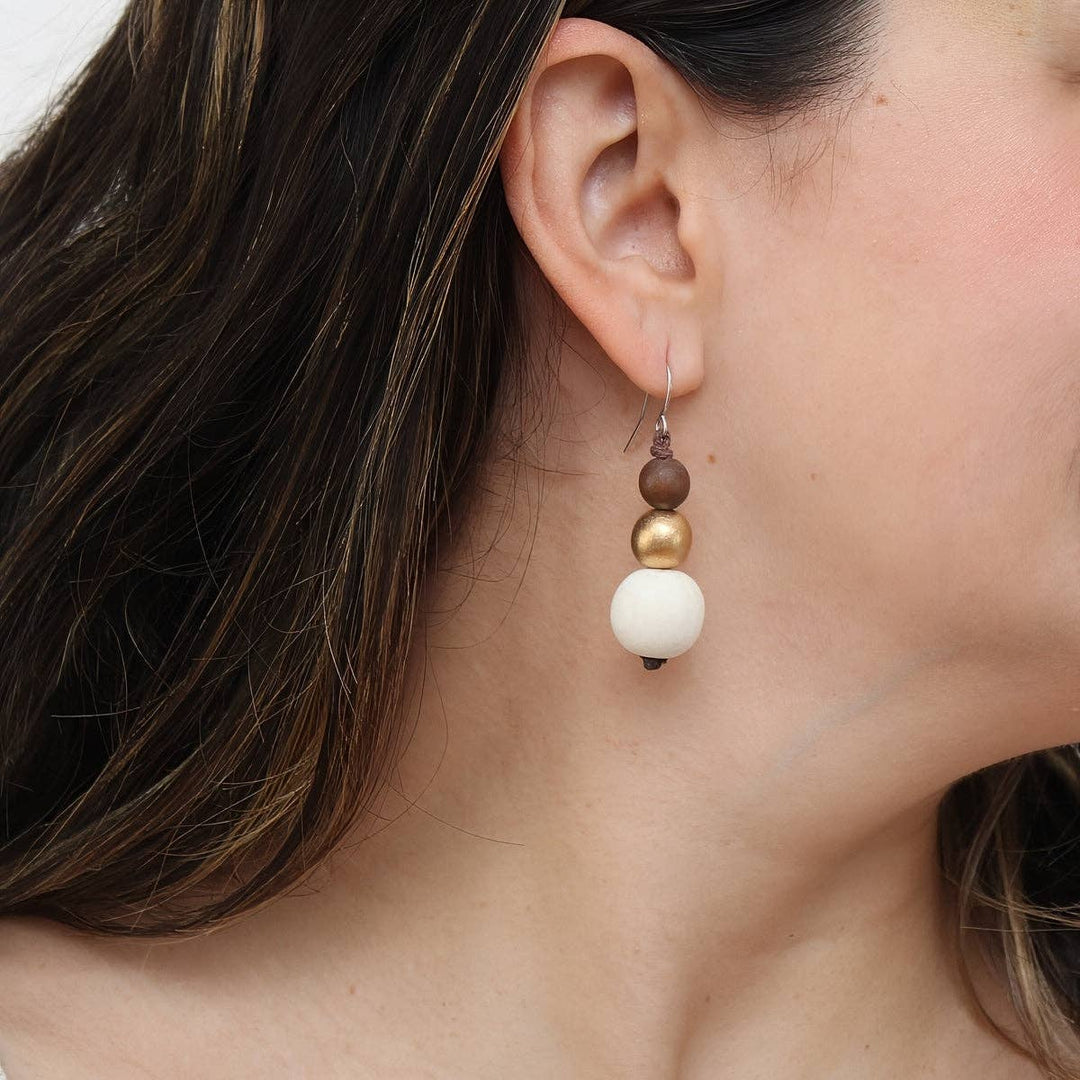Ivory Drop Lela Earrings