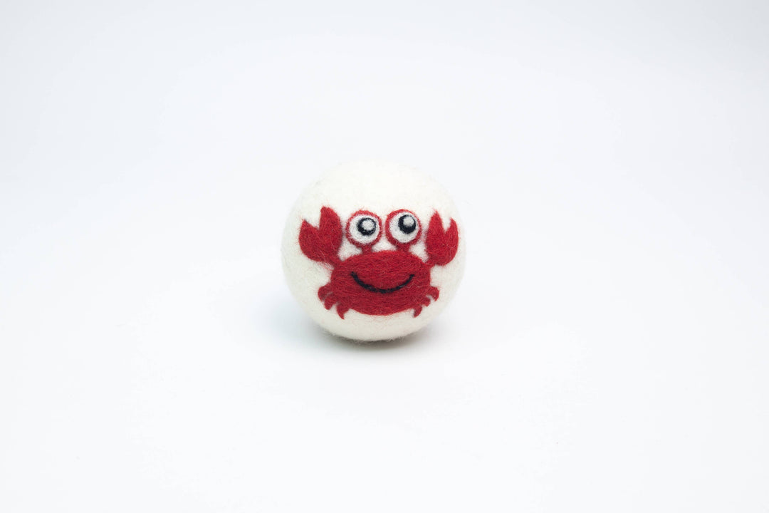 Wool Dryer Balls: Happy Fish