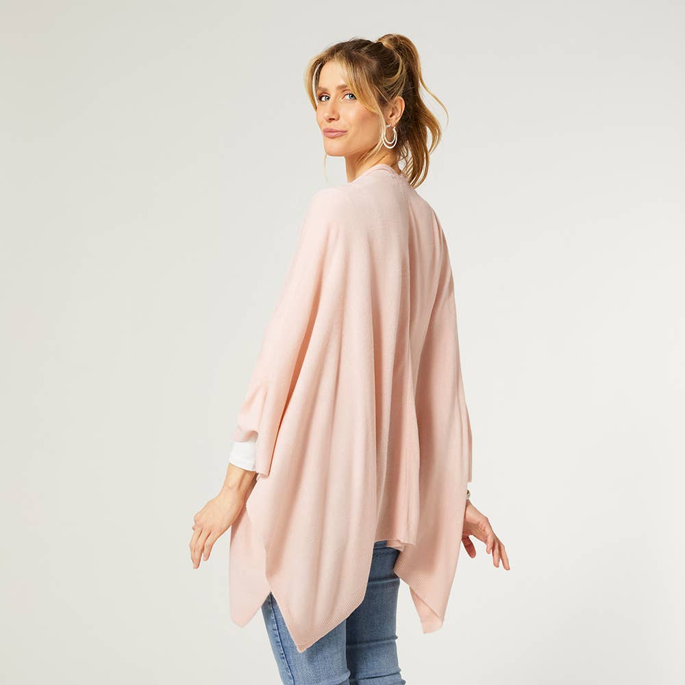 Kiara Light Weight Wrap: Cameo Rose