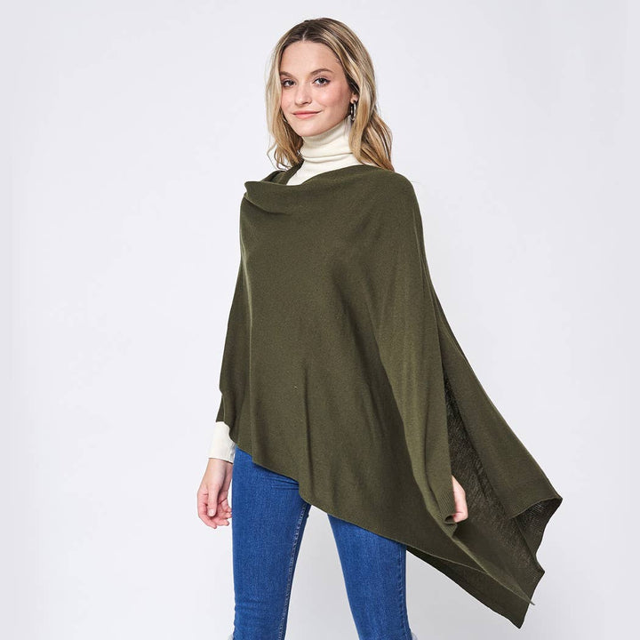 Scarf Poncho: MUS / One Size