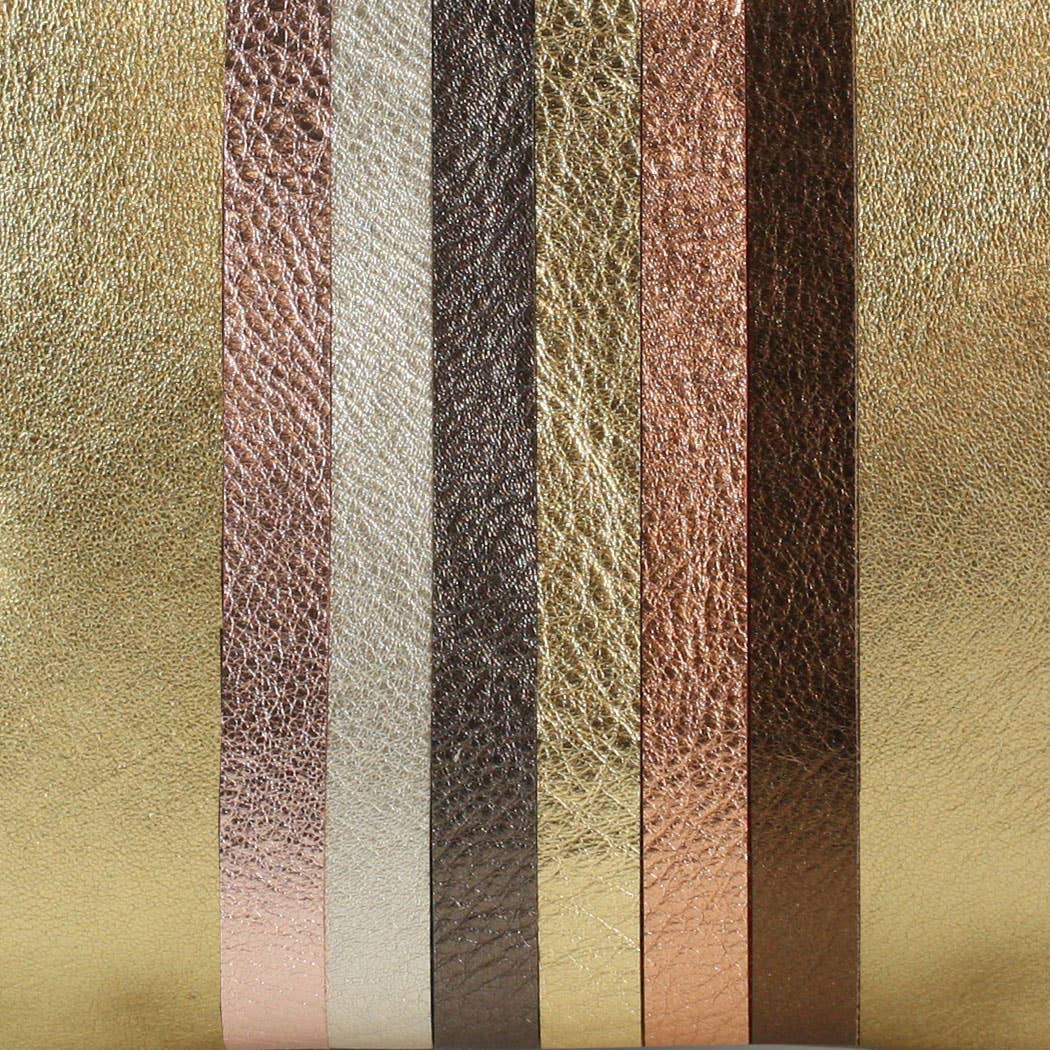 Neutral Stripe Taylor Crossbody: Gunmetal with Neutral Rainbow Stripes / Unlined / 9"x7.5"