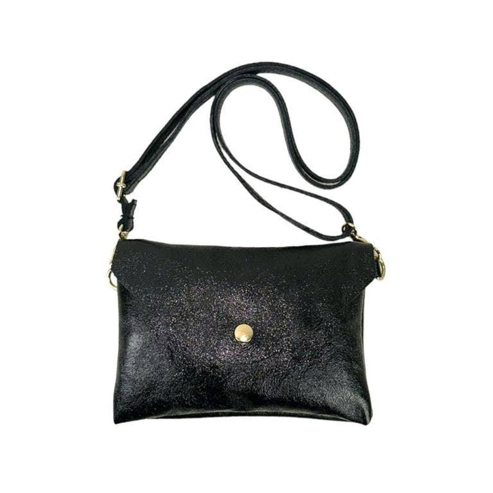 Leather Bag: Gold