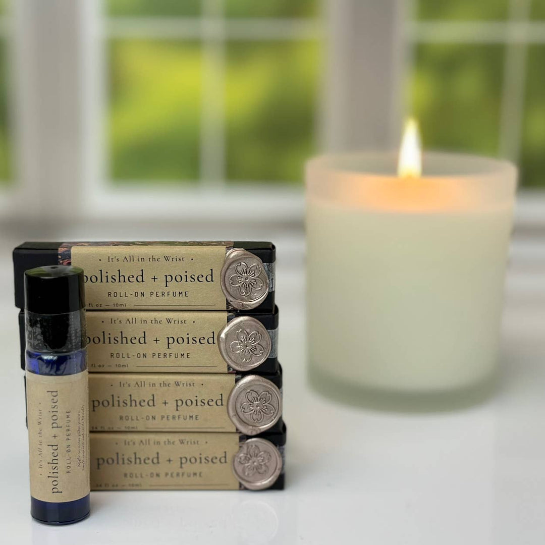 Roll-on Perfume (5 Scents): Exotic + earthy