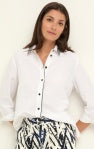 S261690 STRIPE LINEN BLOUSE