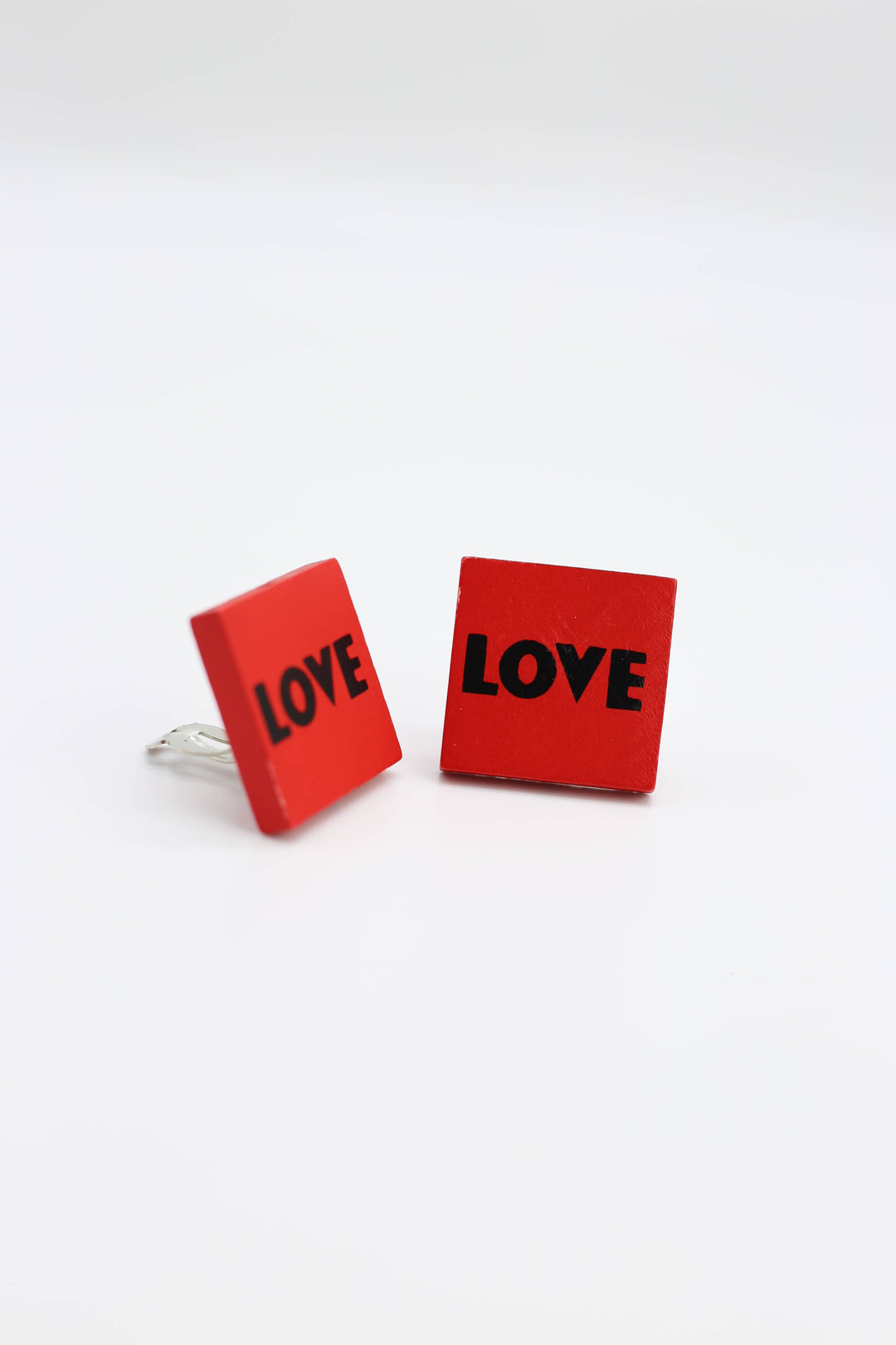 Jianhui London - Clip on LOVE & HOPE Earrings