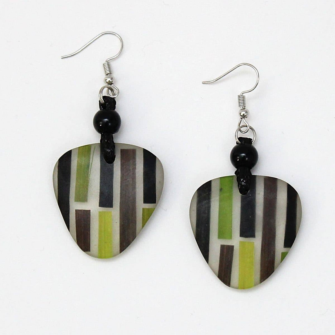 Olive Sienna Dangle Earrings