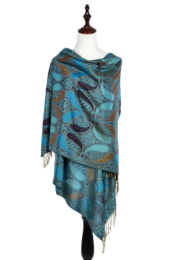Pasiley Print Pashmina Shawl