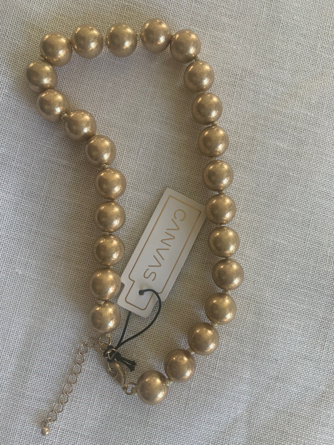 Eleanor Hand Knotted Ball Necklace