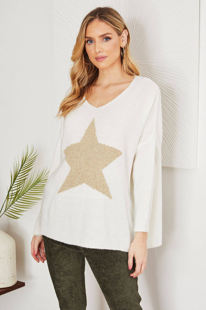 STAR-WHITE: SMALL/MEDIUM