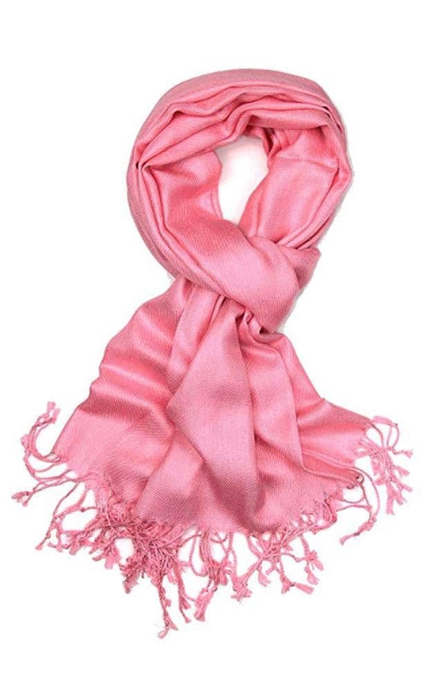 Berry Color Fashion Pashmina Shawl Scarf